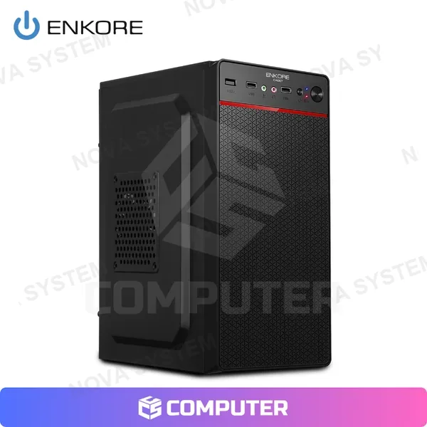 CASE CADET 1002 GABINETE microATX 230W 8CM FAN ENKO