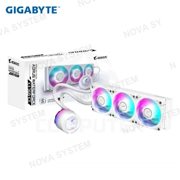 Gigabyte REFRIGERACION LIQUIDA GIGABYTE AORUS WATERFORCE X II 360 ICE AMD/INTEL WHITE