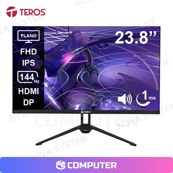 Teros MONITOR PLANO TEROS IPS TE-2417S 23.8 144HZ/ 1MS/ FHD / HDMI/ DP