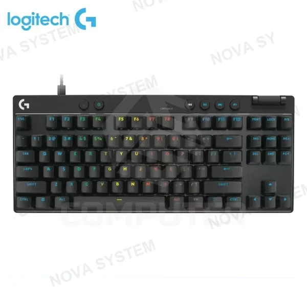 Logitech TECLADO MECANICO Logitech PRO X TKL RAPID ANALOGO / WIRED USB-C / LIGHTSYNC RGB