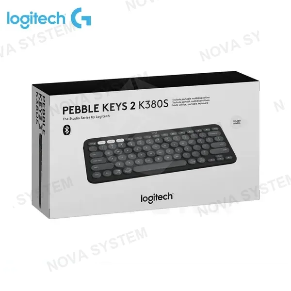Logitech TECLADO MEMBRANA LOGITECH PEBBLE 2 K380S BLUETOOTH/WIRELESS SP GRAPHITE
