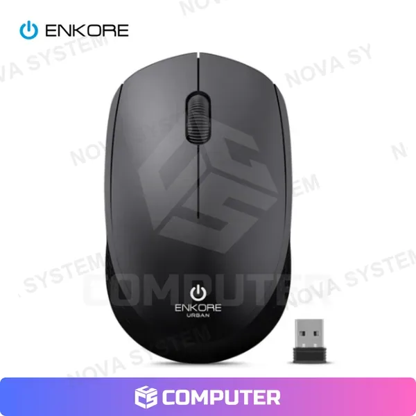 Enkore MOUSE ENKORE URBAN BLACK INALAMBRICO USB 203k