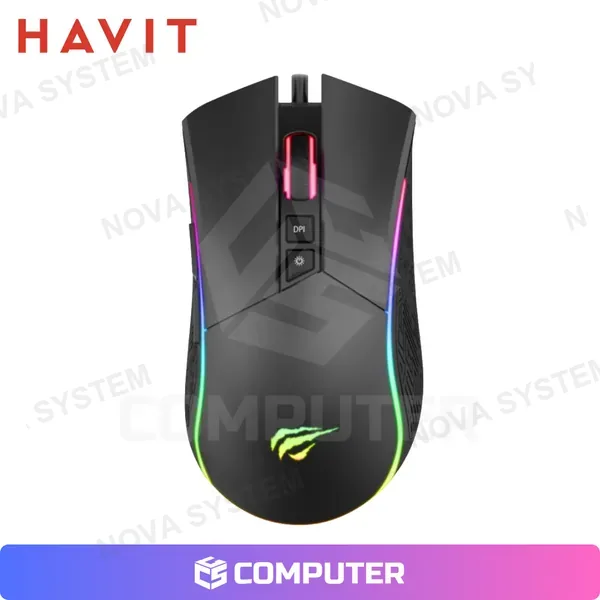 Havit MOUSE GAMER HAVIT MS1001S V2 7200DPI BLACK RGB