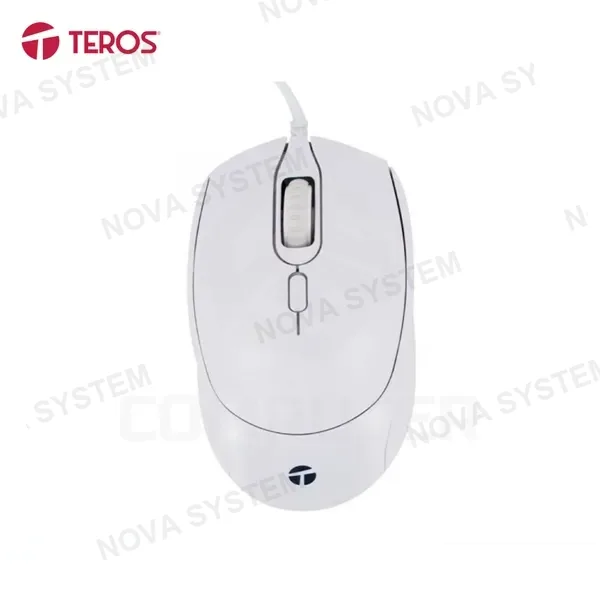 Teros MOUSE ÓPTICO TEROS TE-1225S USB BLANCO