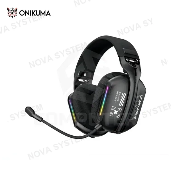 Onikuma AUDIFONO GAMER ONIKUMA GT808 TRI-MODE NEGRO