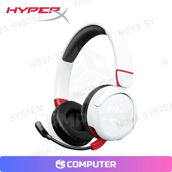 Hyperx AUDIFONO HYPERX CLOUD MINI WIRELESS WHITE