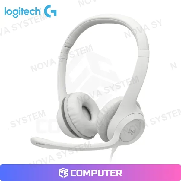 Logitech AUDIFONO CN MICROF LOGITECH H390 USB NOISE CANCELLING WHITE