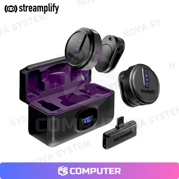 Streamplify MICROFONO STREAMPLIFY MIC GO-48 INALAMBRICO