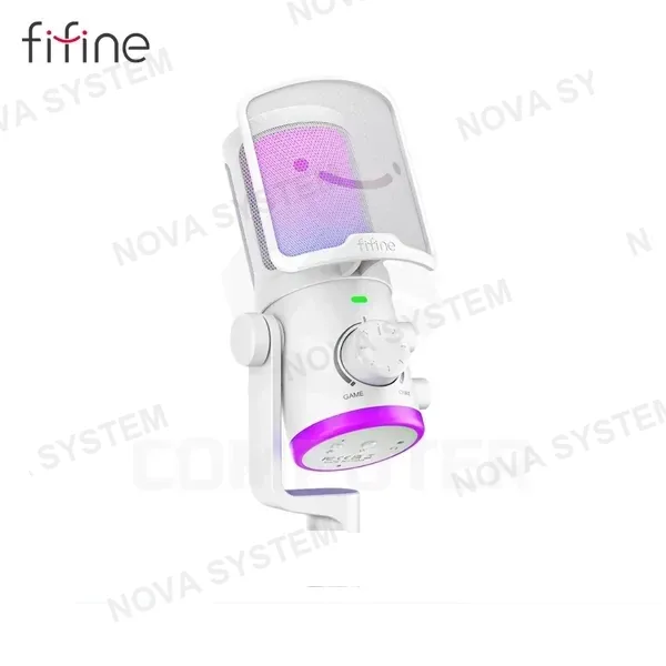 Fifine MICROFONO FIFINE AM6 WHITE