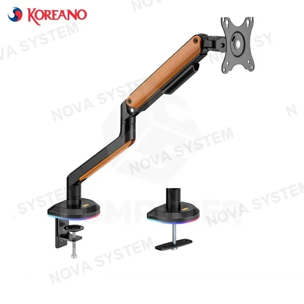 RACK BRAZO PARA MONITOR CON RGB BLACK/ORANGE