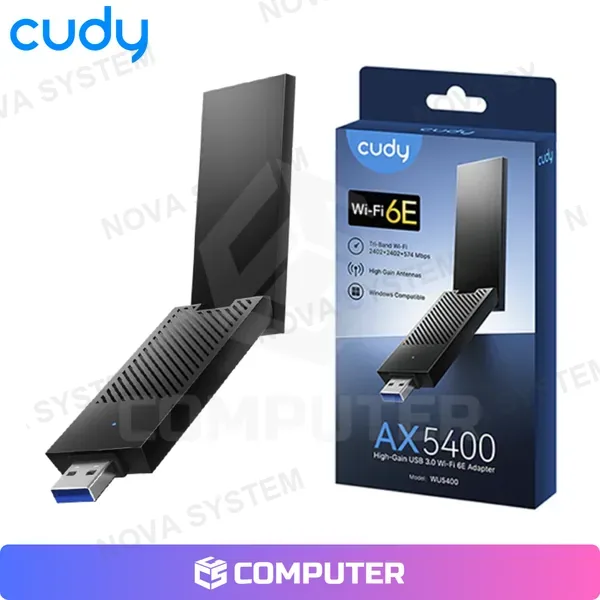 CUDY ADAPTADOR USB WIFI 6E CUDY AX5400 WU5400