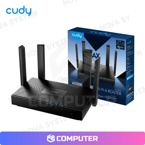 CUDY ROUTER WIFI 6 GIGABIT CUDY WR3000 AX3000
