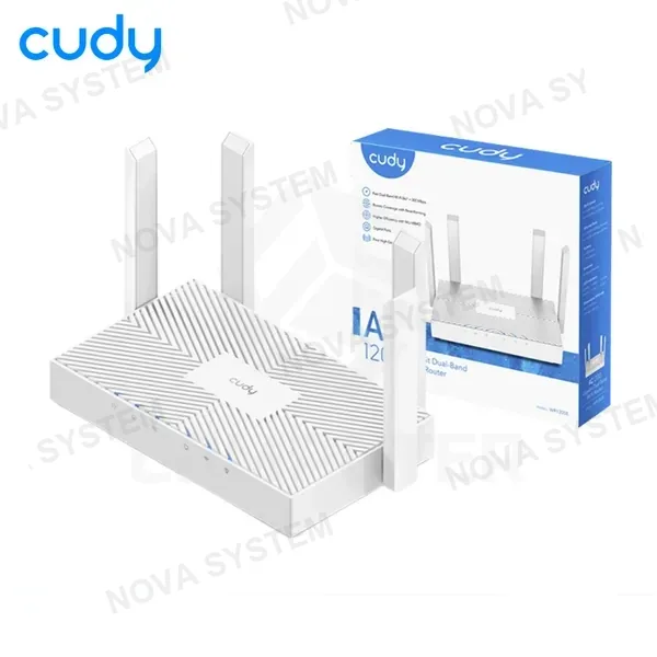 CUDY ROUTER WIFI GIGABIT CUDY WR1300E AC1200
