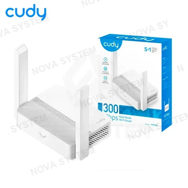 CUDY ROUTER WI-FI CUDY WR300 N300