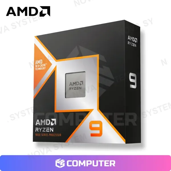 AMD PROCESADOR AMD RYZEN 9 9900X3D 4.40GHZ HASTA 5.50GHZ 140MB 12 CORE AM5