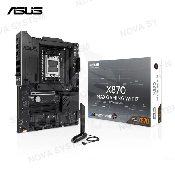 ASUS PLACA MADRE ASUS X870 MAX GAMING WIFI7/DDR/AM5