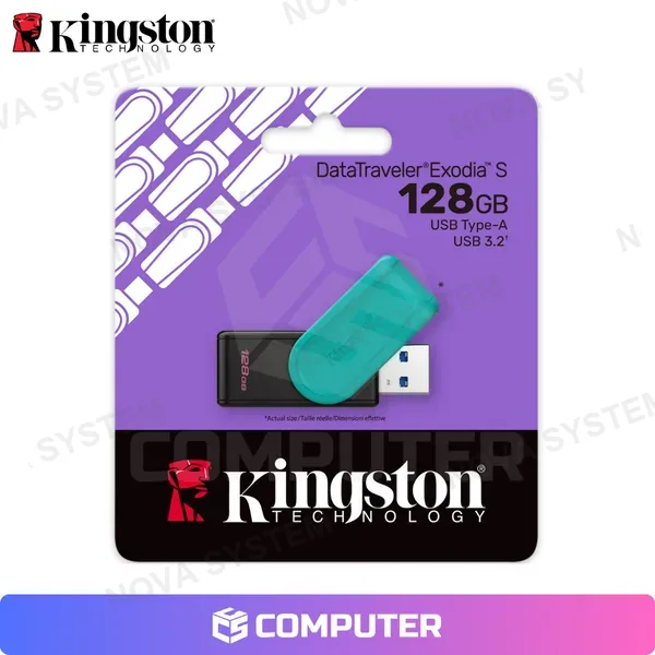 Kingston MEMORIA USB KINGSTON DT EXODIA S 128GB