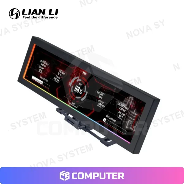 Lian Li PANTALLA LCD LIAN LI 8.8P BLACK IPS 1920X480 60HZ
