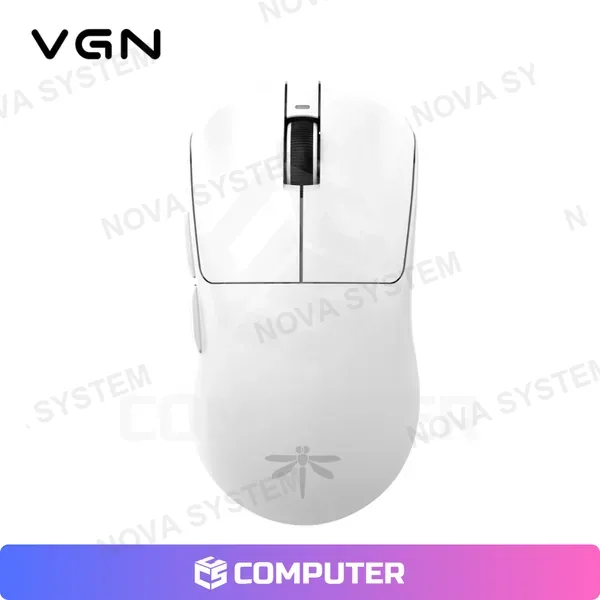 VGN MOUSE INALAMBRICO VGN DRAGONFLY F1 PRO WHITE 26K DPI PAW3395