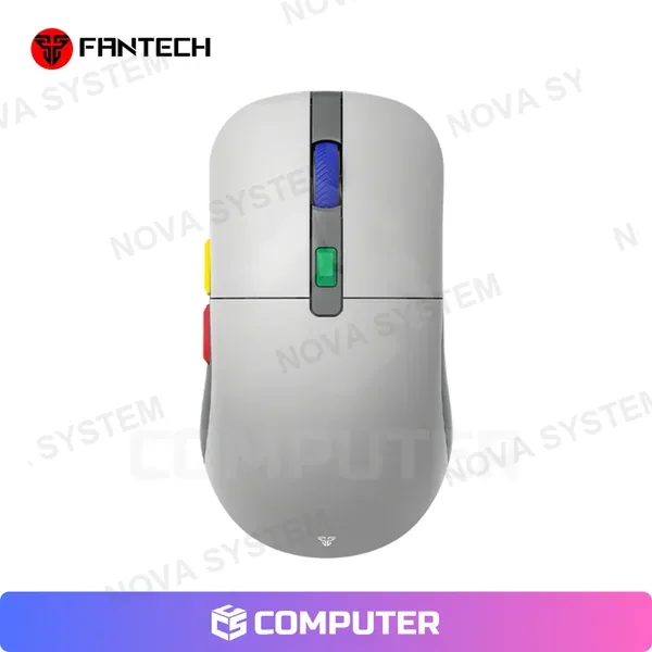 Antec MOUSE FANTECH KANATA S WIRELESS WG9S GY DISEÑO RETRO