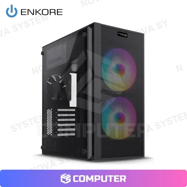 Enkore CASE ENKORE RANDOM ENK3021 PSU250W 2FAN ARGB