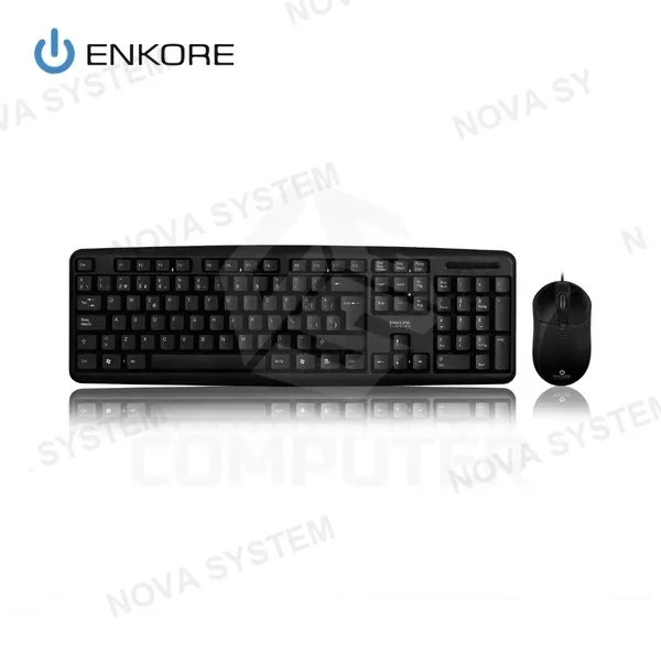 Enkore KIT TECLADO+MOUSE USB ENKORE FUSSION ENT502