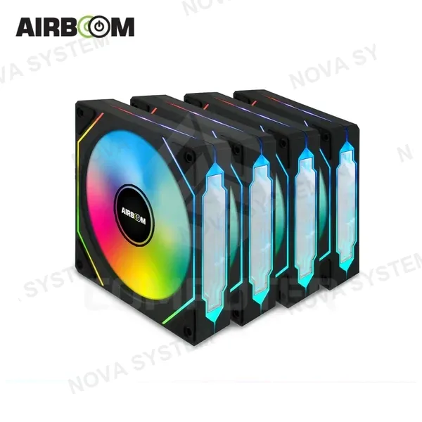 Airboom COOLER AIRBOOM CASE GAMER VEKTOR AB201 ARGB 4FANS
