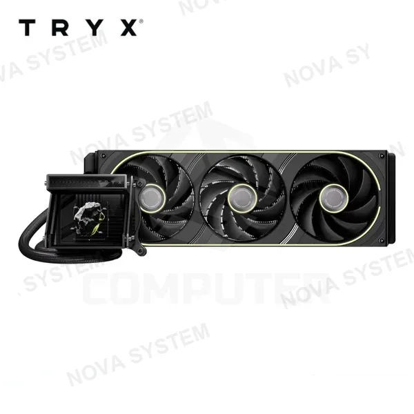 TRYX REFRIGERACION LIQUIDA TRYX HOLO 360 AIO PANTALLA HOLOGRAFICA BLACK