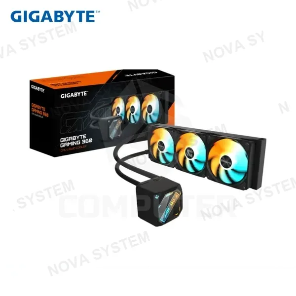 Gigabyte REFRIGERACION LIQUIDA GIGABYTE GAMING 360 ( GP-GIGABYTE GME 360 ) LED ARGB AMD/INTEL BLACK