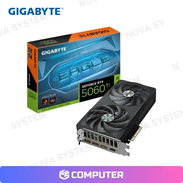 Gigabyte TARJETA DE VIDEO GIGABYTE EAGLE OC RTX 5060 TI 8GB