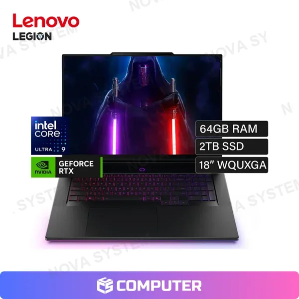 Lenovo LAPTOP GAMER LENOVO LEGION 9 18IAX10 | ULTRA 9-275HX | 64GB RAM | 2TB SSD | RTX 5090 24GB