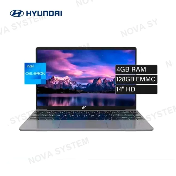 Hyundai LAPTOP HYUNDAI HYBOOK PLUS 14 | CELERON N4020 | 4GB RAM | 128GB EMMC
