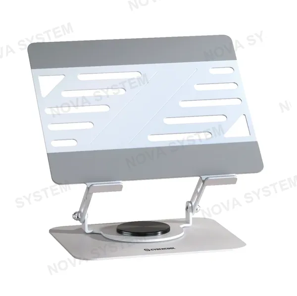SOPORTE PARA LAPTOP CYBERCOOL HA-A17 | METALIZADO | PLATEADO