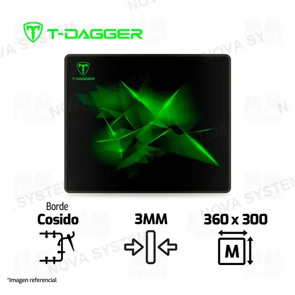 3M MOUSEPAD T-DAGGER GEOMETRY T-TMP201 | M | 360 X 300 X 3MM