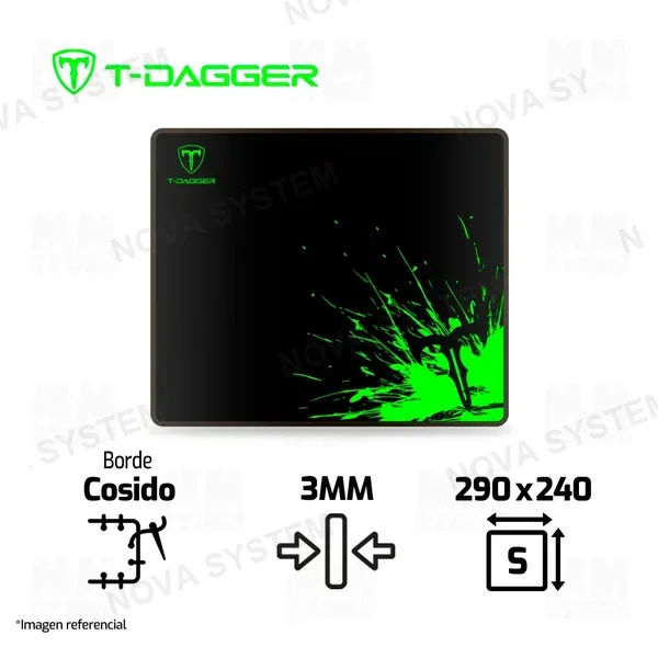 3M MOUSEPAD T-DAGGER LAVA S T-TMP100 | S | 290 X 240 X 3MM