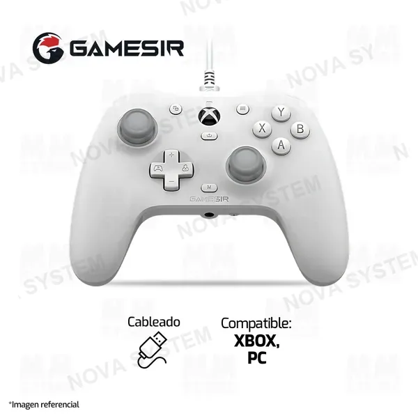 GAMEPAD GAMESIR G7 HE | CABLEADO | XBOX - PC | BLANCO