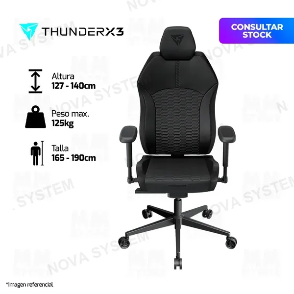 ACER SILLA GAMER THUNDER X3 CORE | SOLO 360 | RACER BLACK