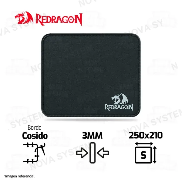 Redragon MOUSEPAD REDRAGON FLICK | S | 250 X 210 X 3MM