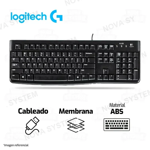 Logitech TECLADO LOGITECH K120 | MEMBRANA