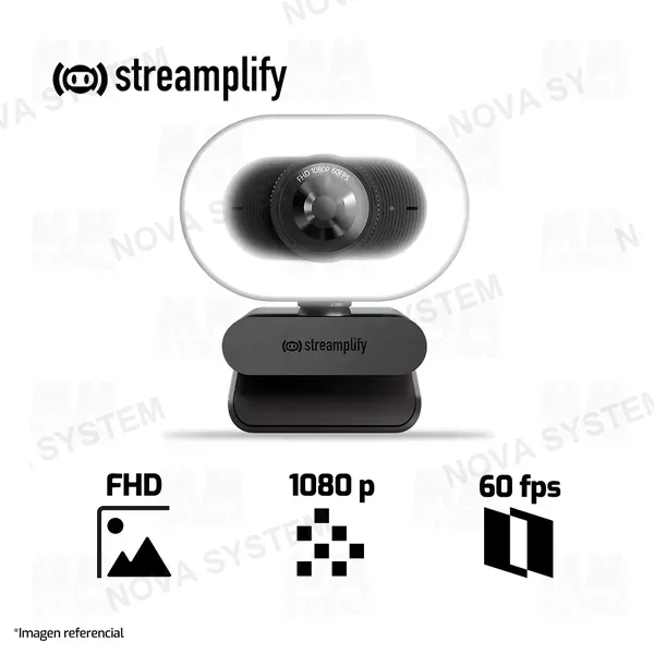 WEBCAM STREAMPLIFY CAM PLUS-FHD-2M60 | FHD | 1080p-60fps