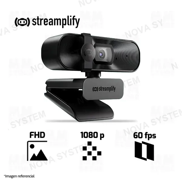 WEBCAM STRAMPLIFY CAM MINI-FHD-2M60 | FHD | 1080p-60fps