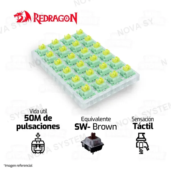 Redragon SWITCH REDRAGON A113 BULLET QT