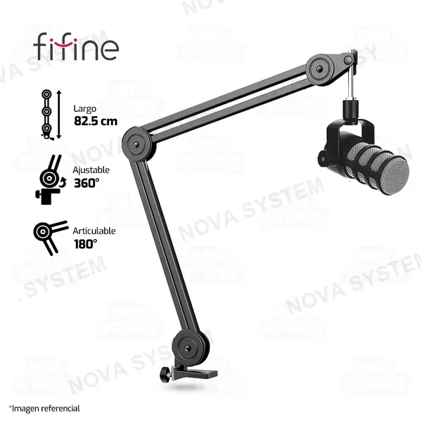 Fifine BRAZO DE MICROFONO FIFINE BM63 | NEGRO
