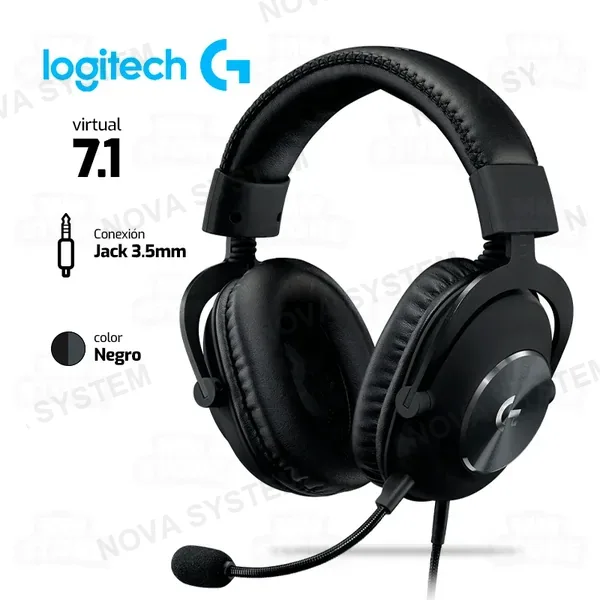 Logitech AUDIFONO LOGITECH GPRO X | 3.5MM-USB | 7.1