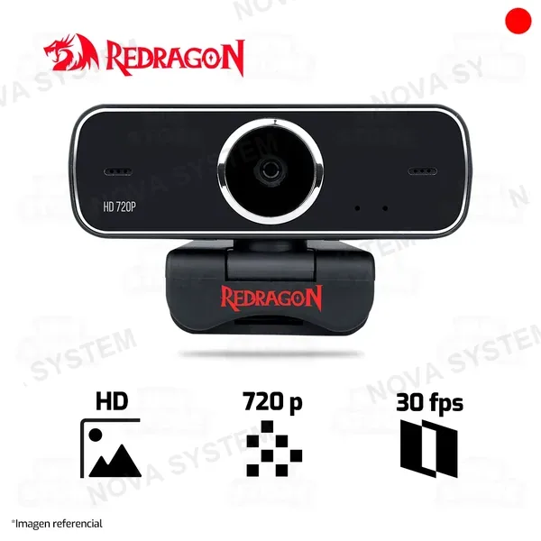 Redragon WEBCAM REDRAGON FOBOS GW600 | HD | 720p | 30fps