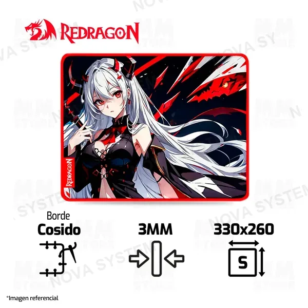 Redragon MOUSEPAD REDRAGON P047 AK | S | 330 X 260 X 3MM