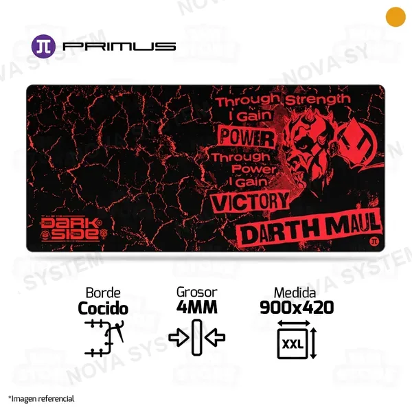 MOUSEPAD PRIMUS DARK SIDE ARENA PMP-S15DS-XXL | XXL | 900 X 420 X 4MM