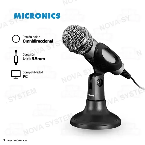 Micronics MICROFONO MICRONICS ERUDITO MIC P801 | 3.5MM