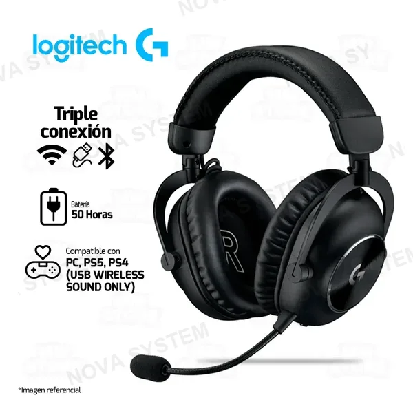 Logitech AUDIFONO LOGITECH GPRO X 2 | INALAMBRICO | 7.1 | NEGRO