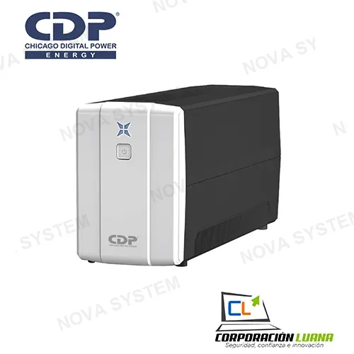 CDP UPS CDP INTERACTIVO ( R-UPR758I ) 750VA - 375W | 220V | 8 TOMACORRIENTES